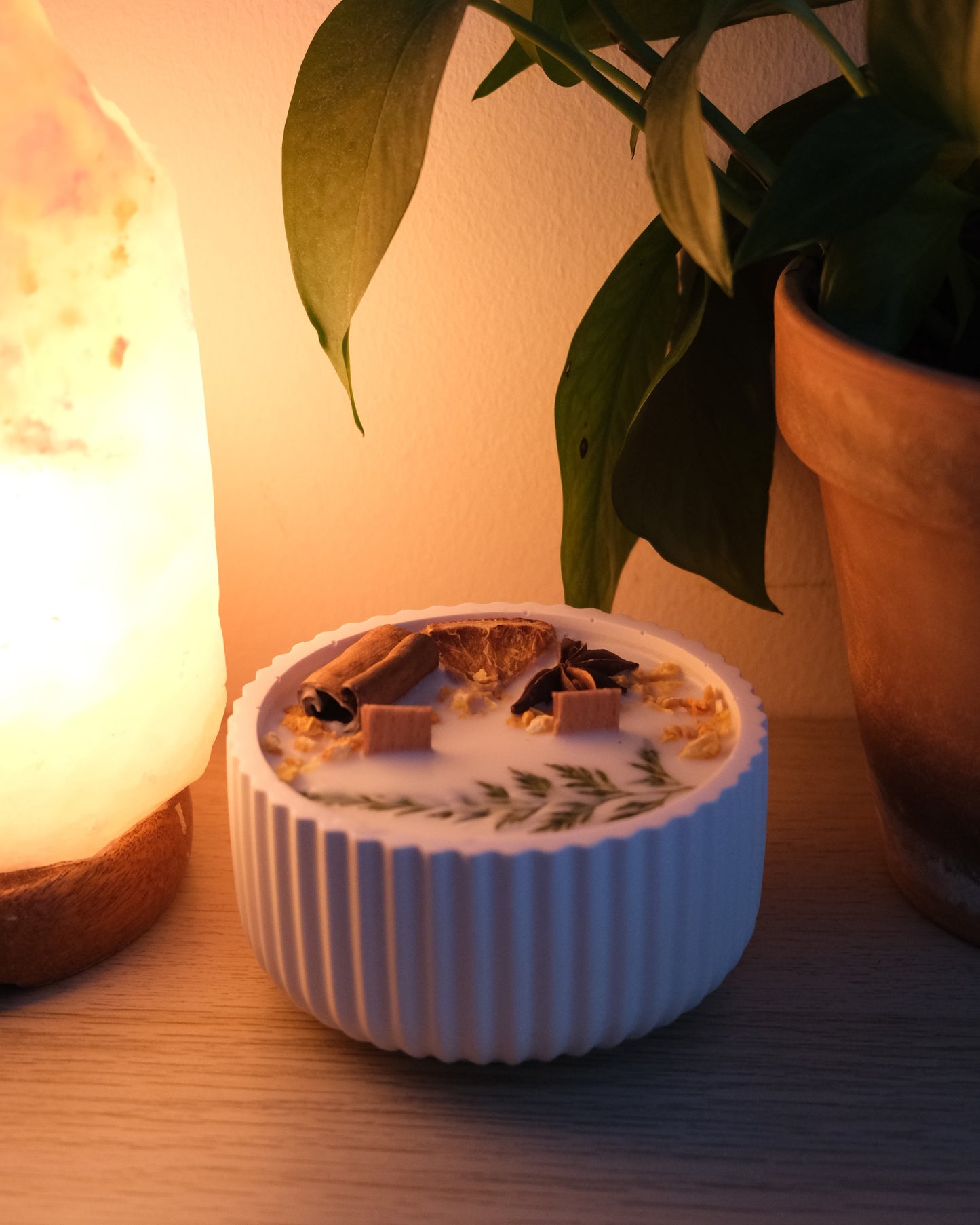 Orange and Cinnamon Candle
