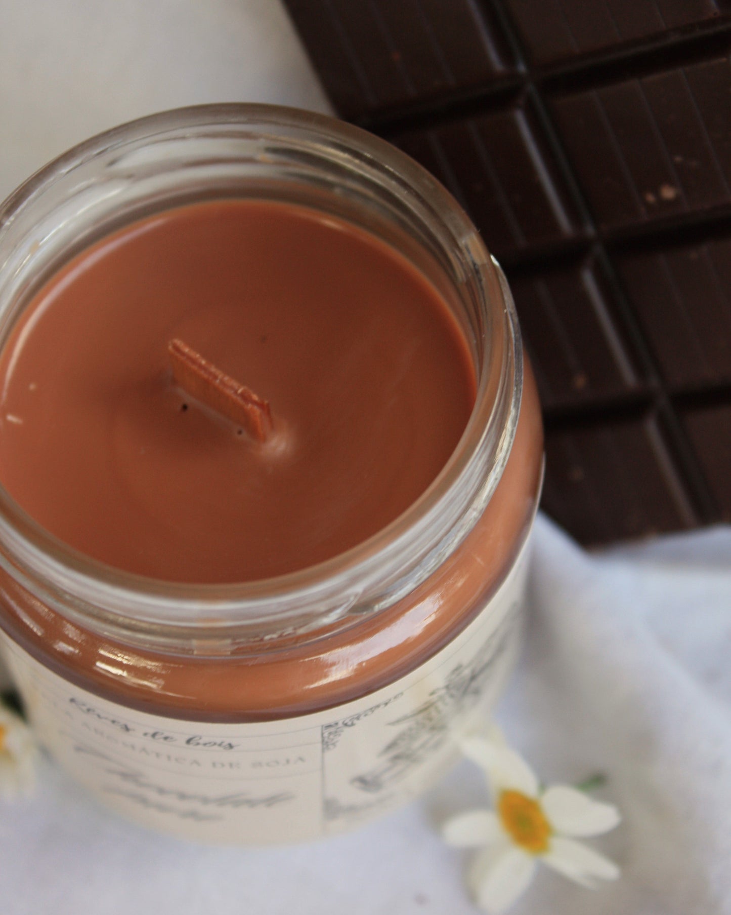 Vela de Chocolate Puro