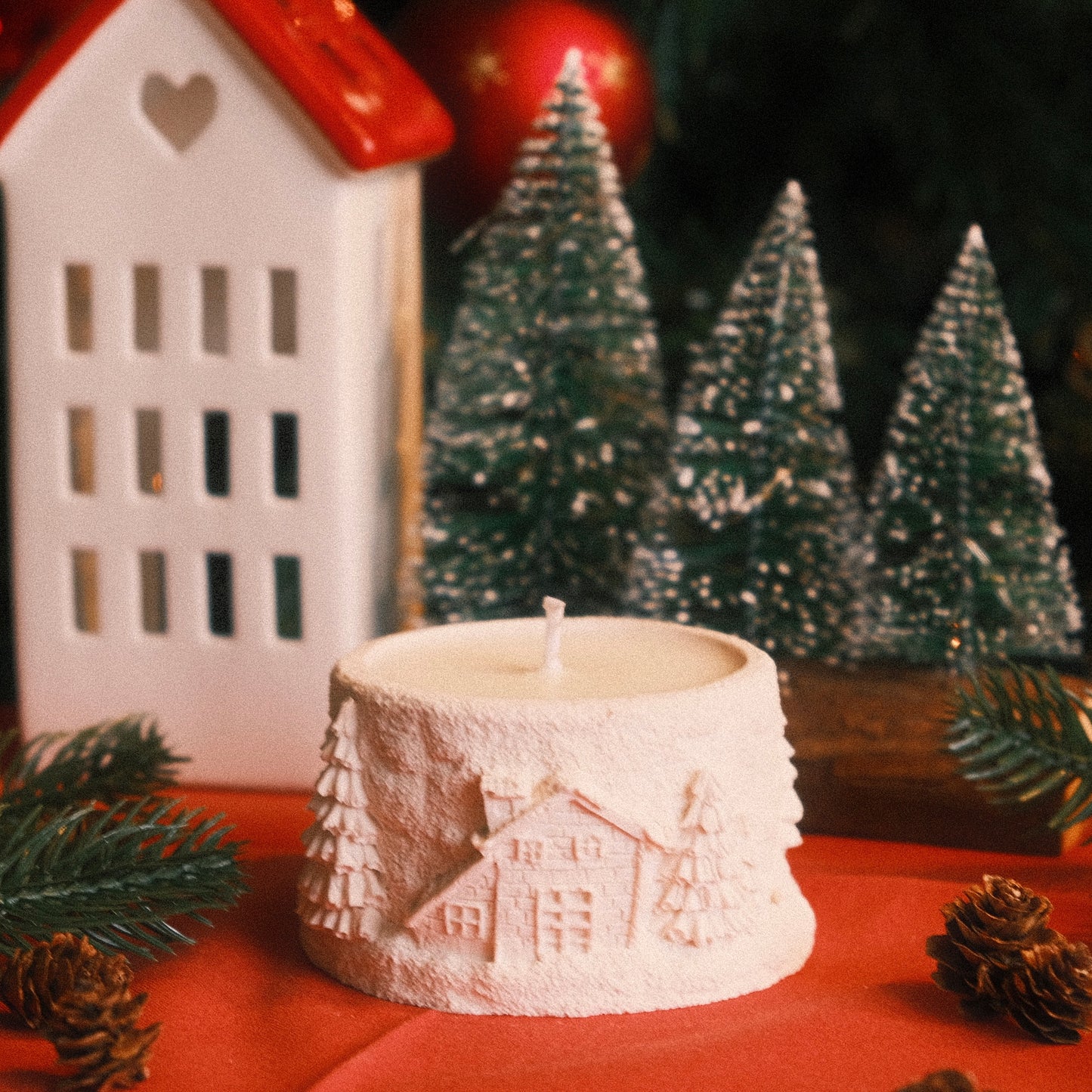 Vela Pueblo Navideño