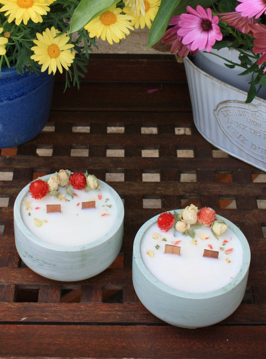 Vela Fruta en Flor