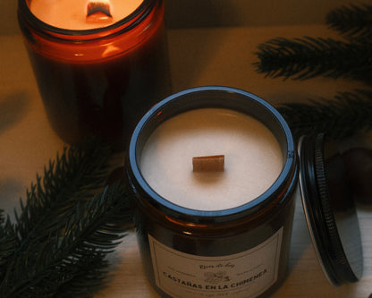 Vela de Castañas en la Chimenea