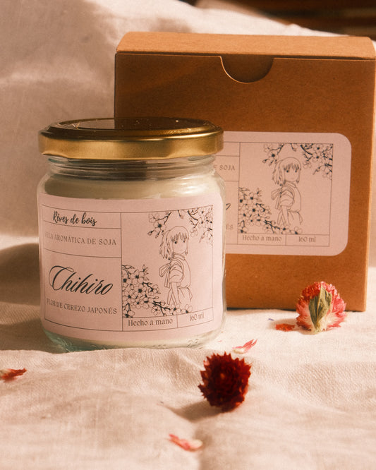 Vela Chihiro (flor de cerezo)