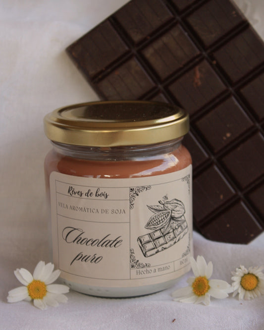 Vela de Chocolate Puro