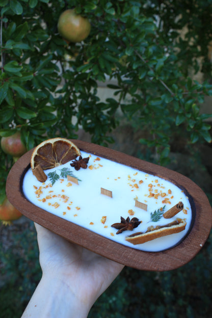 Pack otoño: Vela Madera + ambientador de armario