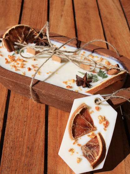 Pack otoño: Vela Madera + ambientador de armario